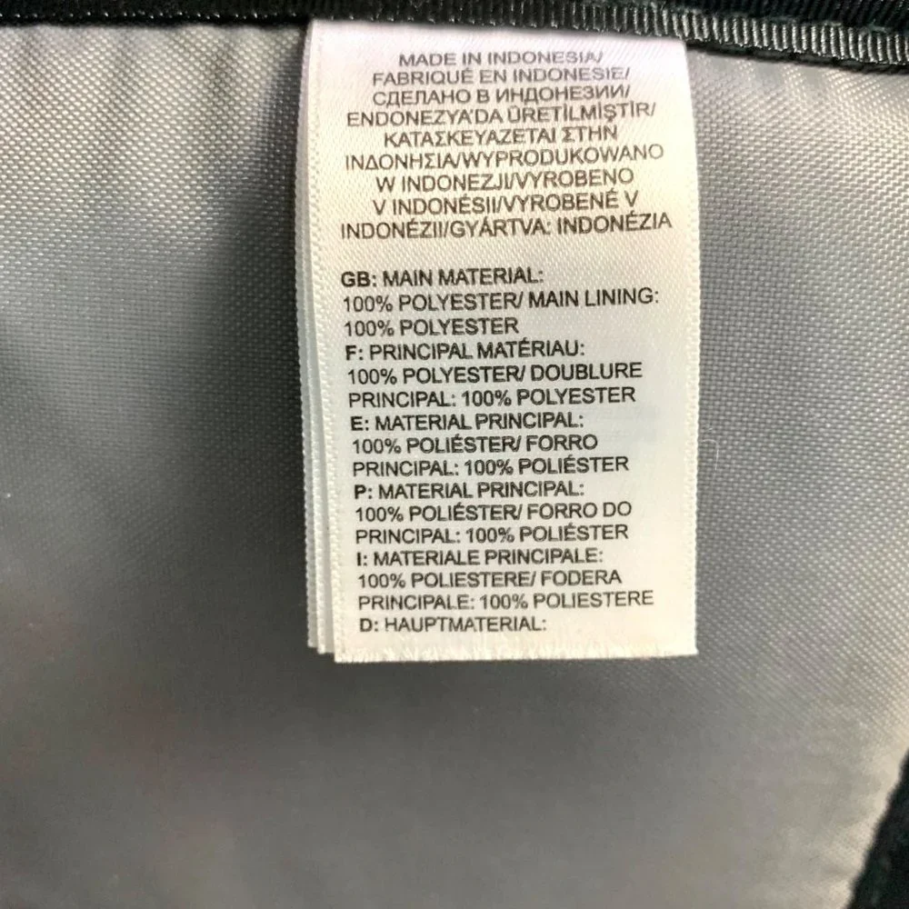 North Face Jester Backpack UA Alabama Athletes Laptop Sleeve 2 Handles Gray - Picture 14 of 15